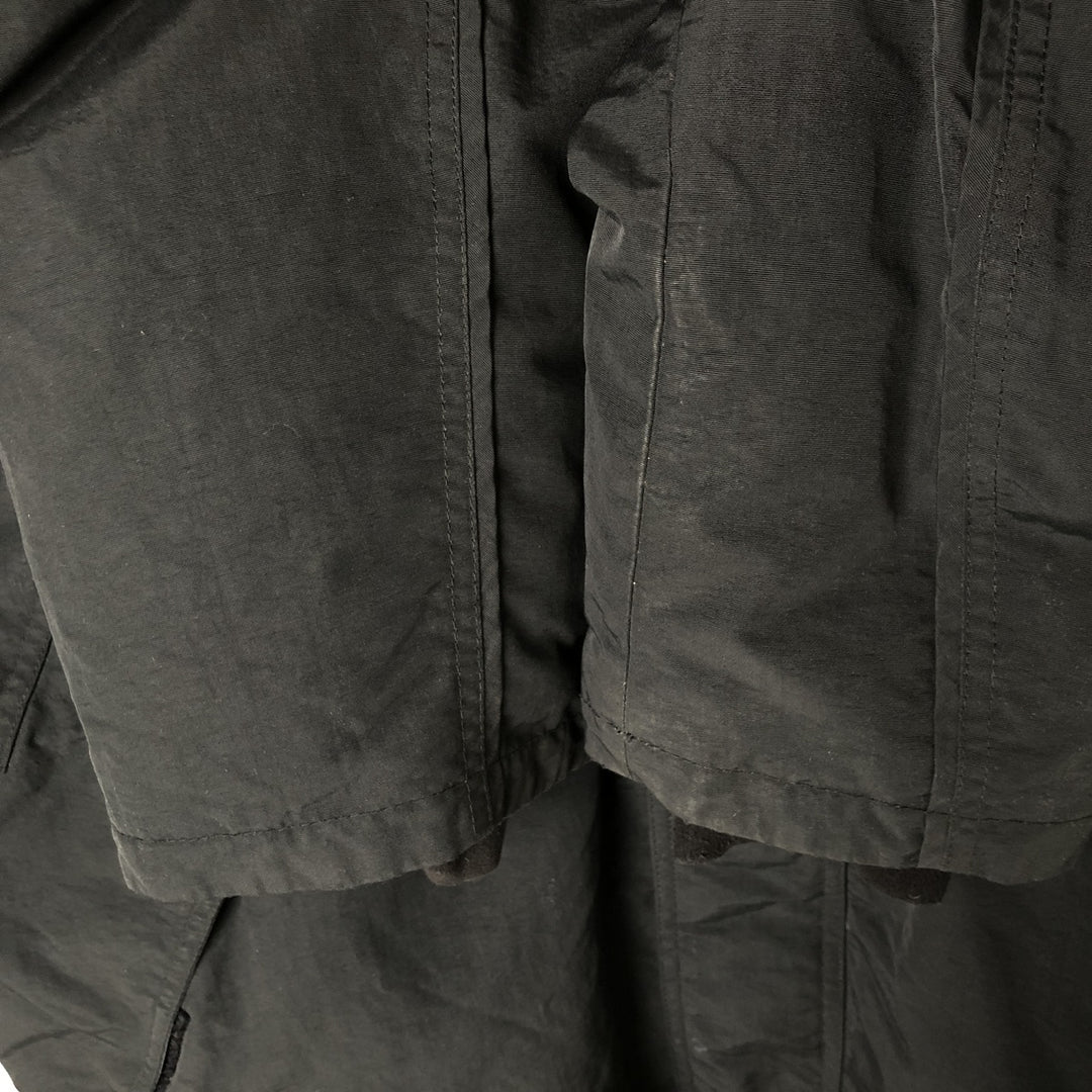 90s-00'S Vintage Columbia Down Parka, Men's Size L Nylon black type Vintage Second Hand