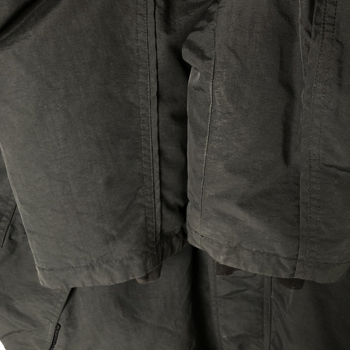 90s-00'S Vintage Columbia Down Parka, Men's Size L Nylon black type Vintage Second Hand