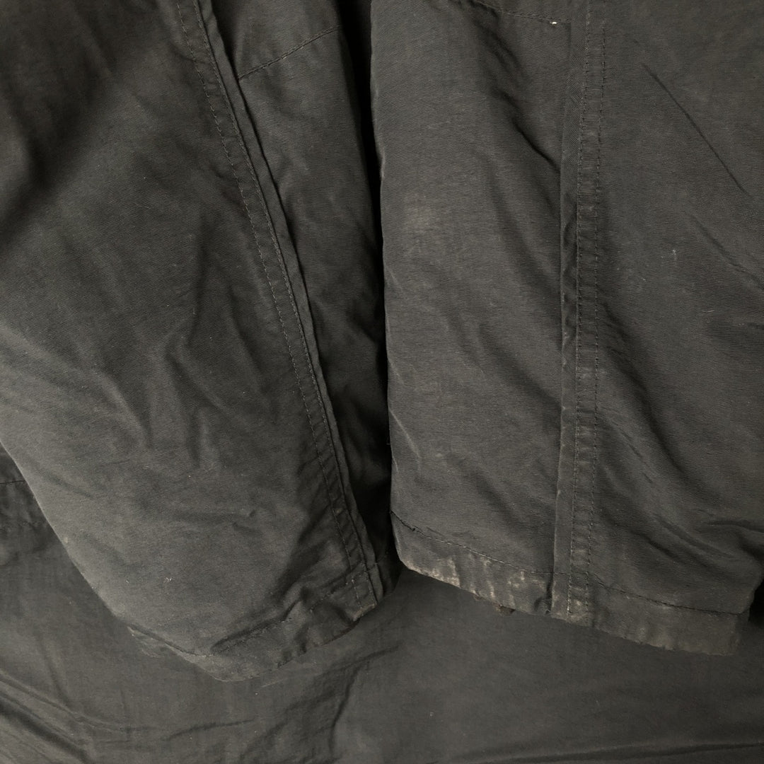 90s-00'S Vintage Columbia Down Parka, Men's Size L Nylon black type Vintage Second Hand