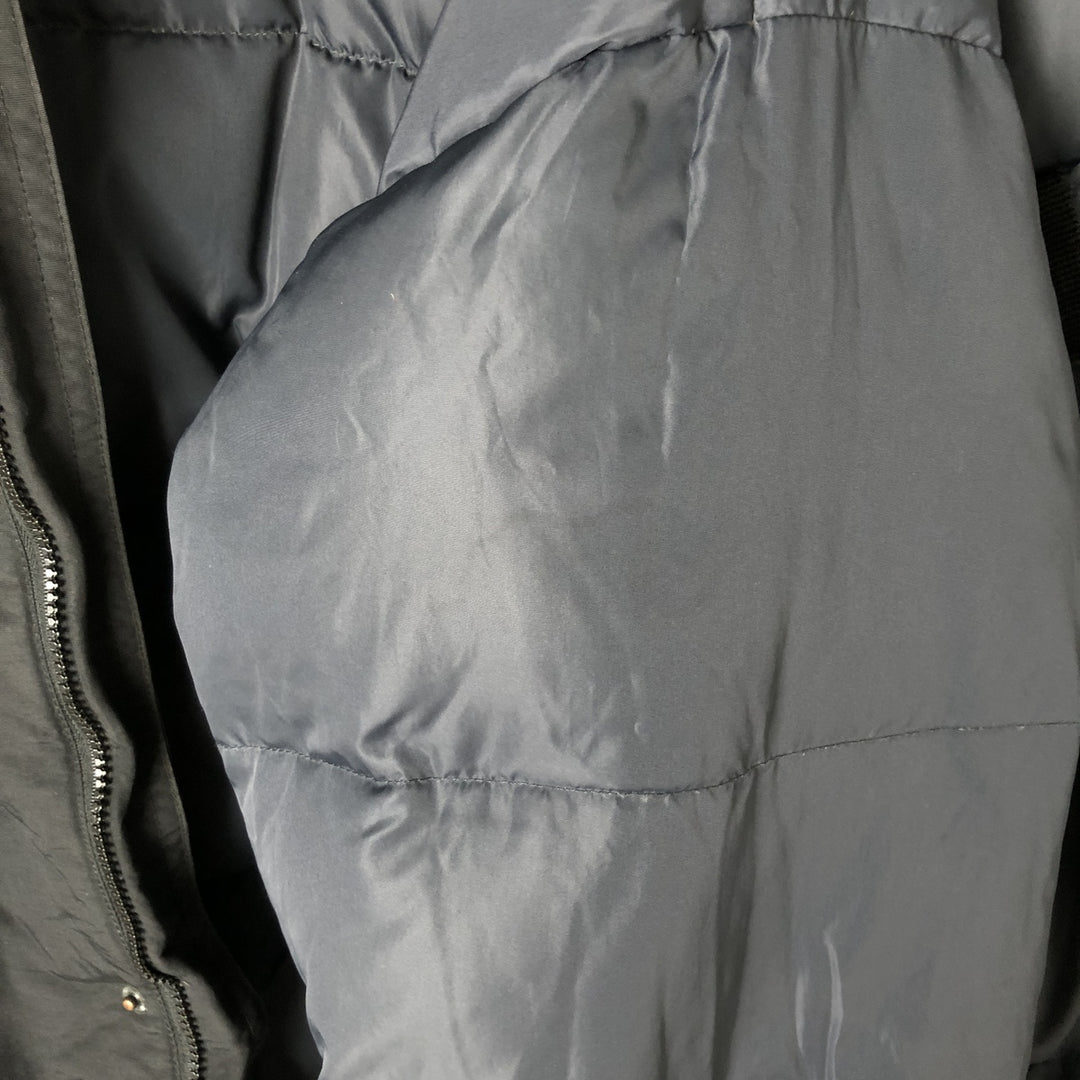 90s-00'S Vintage Columbia Down Parka, Men's Size L Nylon black type Vintage Second Hand
