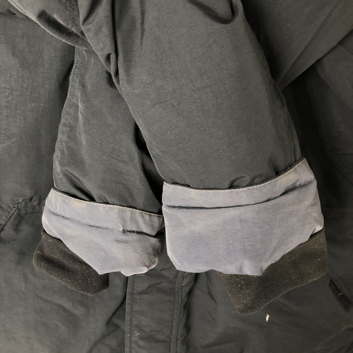 90s-00'S Vintage Columbia Down Parka, Men's Size L Nylon black type Vintage Second Hand