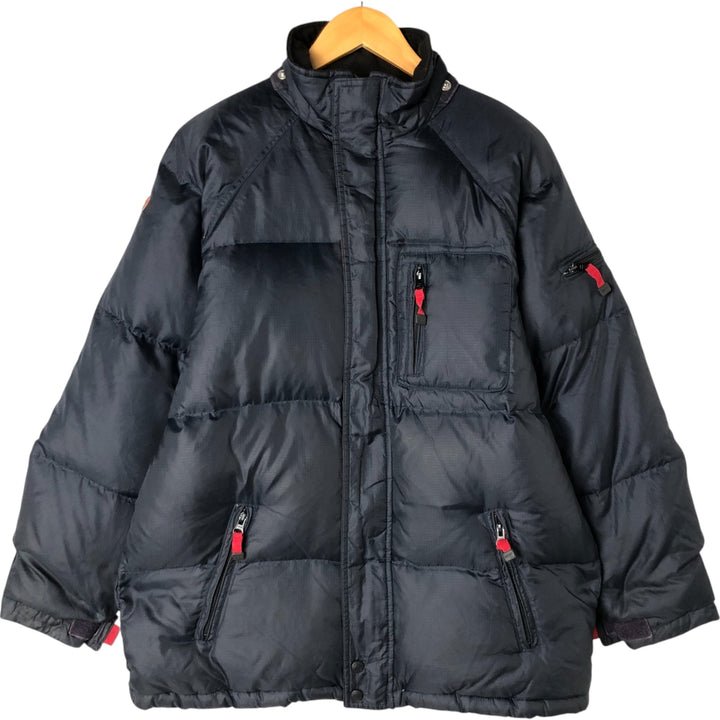 2000'S GAP Ripstop Down Jacket, Women's XXL Polyurethane Coated Nylon navy blue type Vintage Second Hand