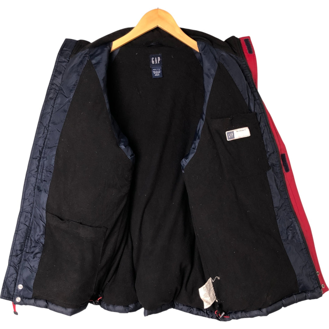 2000'S GAP Ripstop Down Jacket, Women's XXL Polyurethane Coated Nylon navy blue type Vintage Second Hand