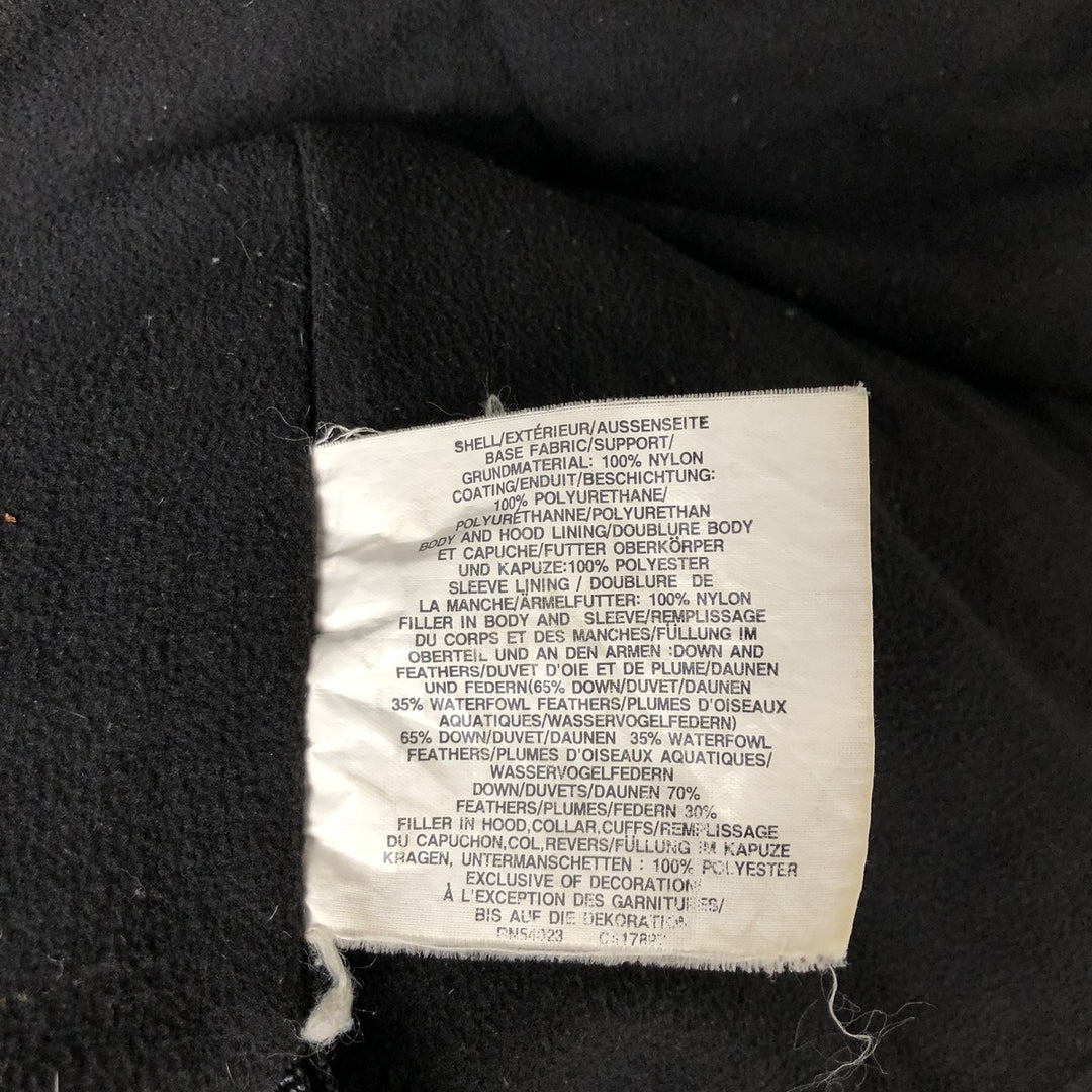 2000'S GAP Ripstop Down Jacket, Women's XXL Polyurethane Coated Nylon navy blue type Vintage Second Hand