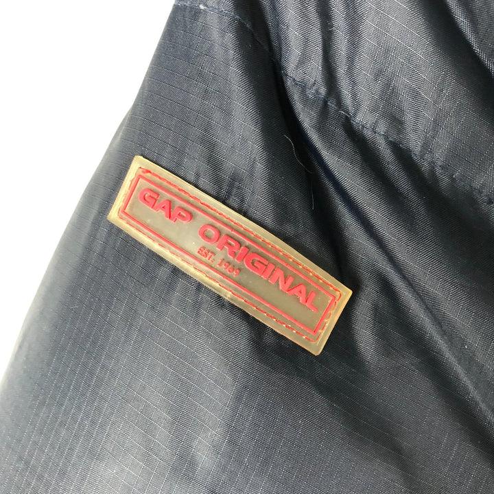 2000'S GAP Ripstop Down Jacket, Women's XXL Polyurethane Coated Nylon navy blue type Vintage Second Hand