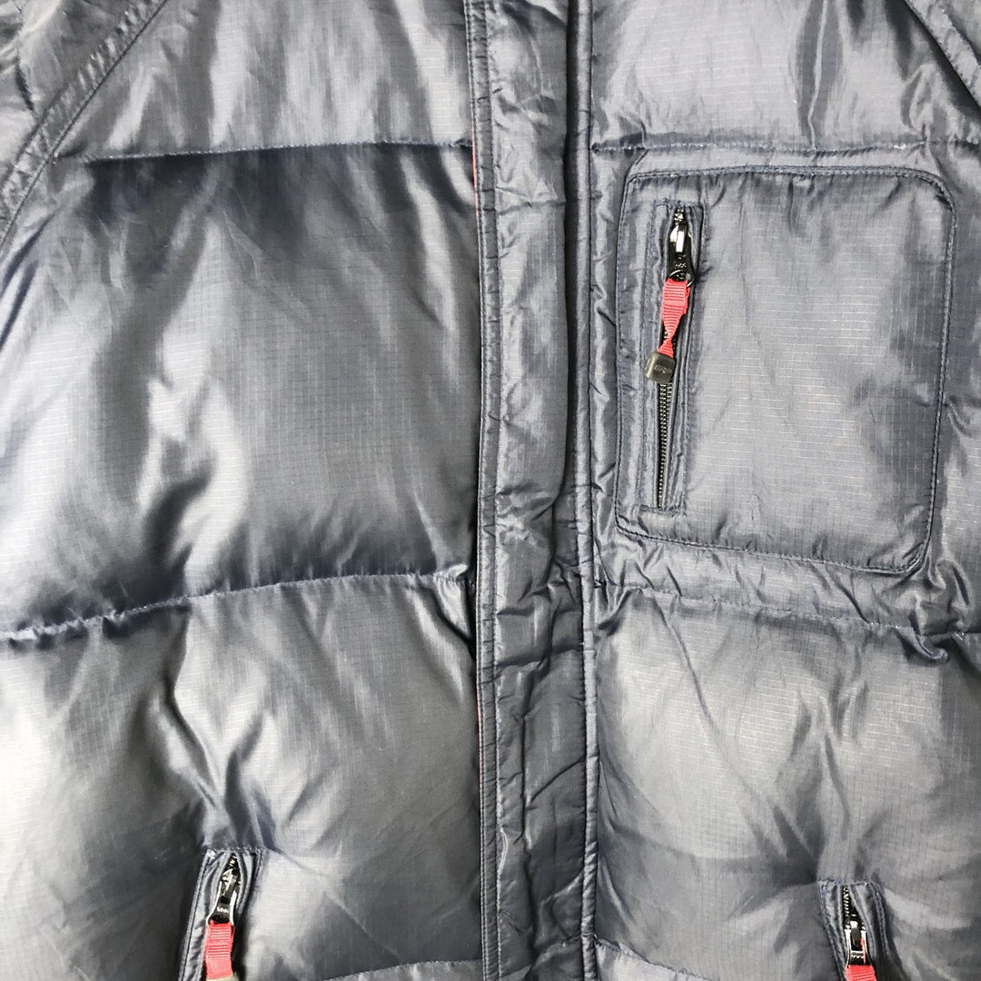 2000'S GAP Ripstop Down Jacket, Women's XXL Polyurethane Coated Nylon navy blue type Vintage Second Hand