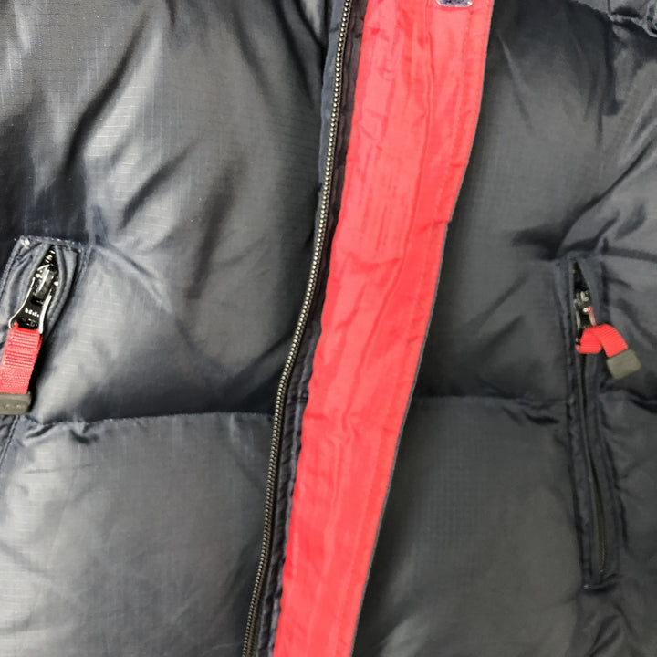 2000'S GAP Ripstop Down Jacket, Women's XXL Polyurethane Coated Nylon navy blue type Vintage Second Hand