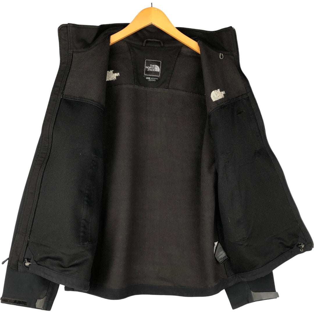 THE NORTH FACE Softshell Jacket, Men's M size polyester black type Vintage Second Hand