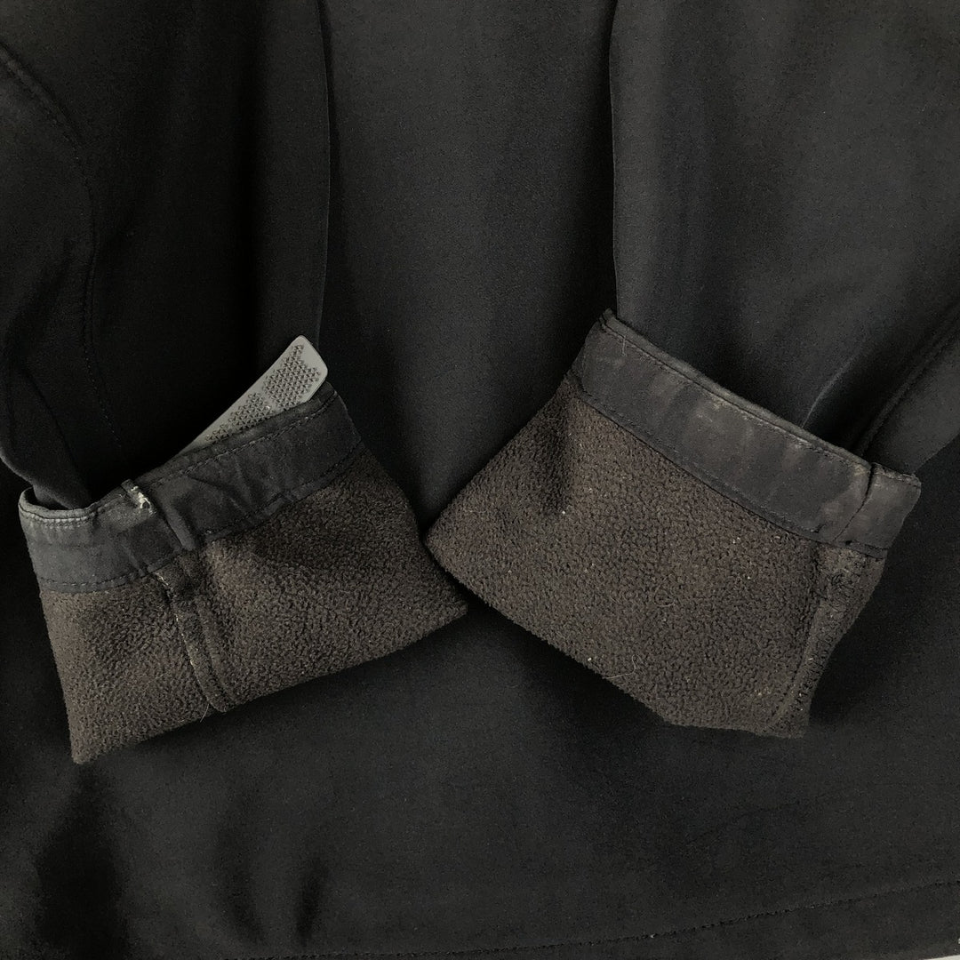 THE NORTH FACE Softshell Jacket, Men's M size polyester black type Vintage Second Hand