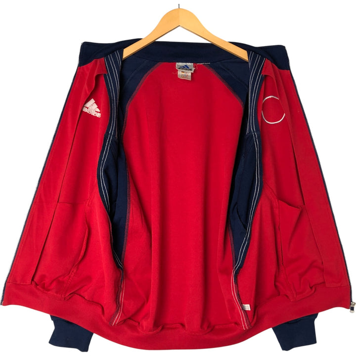 2000'S Adidas Bundesliga Bayern Munich CLIMALITE Jersey Track Jacket, Men's Size Medium polyester red type Vintage Second Hand