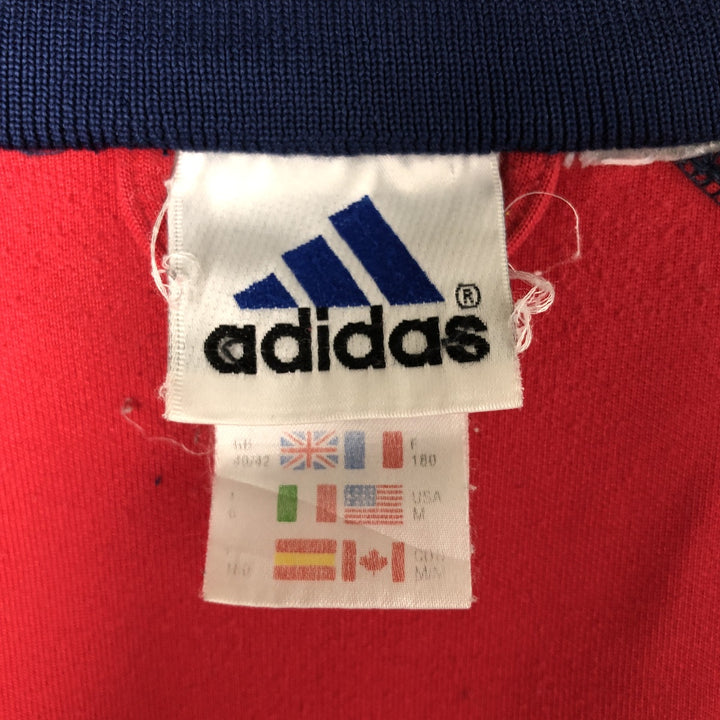 2000'S Adidas Bundesliga Bayern Munich CLIMALITE Jersey Track Jacket, Men's Size Medium polyester red type Vintage Second Hand