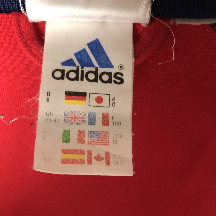2000'S Adidas Bundesliga Bayern Munich CLIMALITE Jersey Track Jacket, Men's Size Medium polyester red type Vintage Second Hand