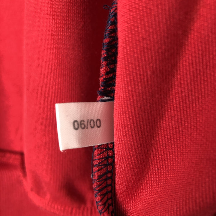 2000'S Adidas Bundesliga Bayern Munich CLIMALITE Jersey Track Jacket, Men's Size Medium polyester red type Vintage Second Hand