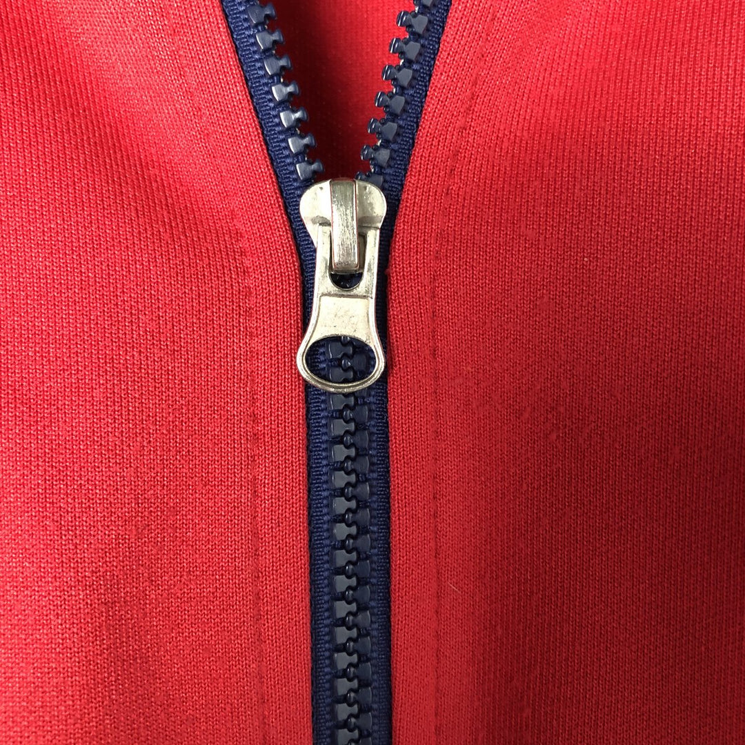 2000'S Adidas Bundesliga Bayern Munich CLIMALITE Jersey Track Jacket, Men's Size Medium polyester red type Vintage Second Hand