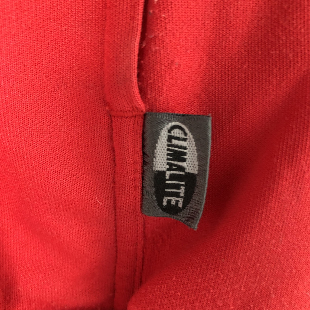2000'S Adidas Bundesliga Bayern Munich CLIMALITE Jersey Track Jacket, Men's Size Medium polyester red type Vintage Second Hand