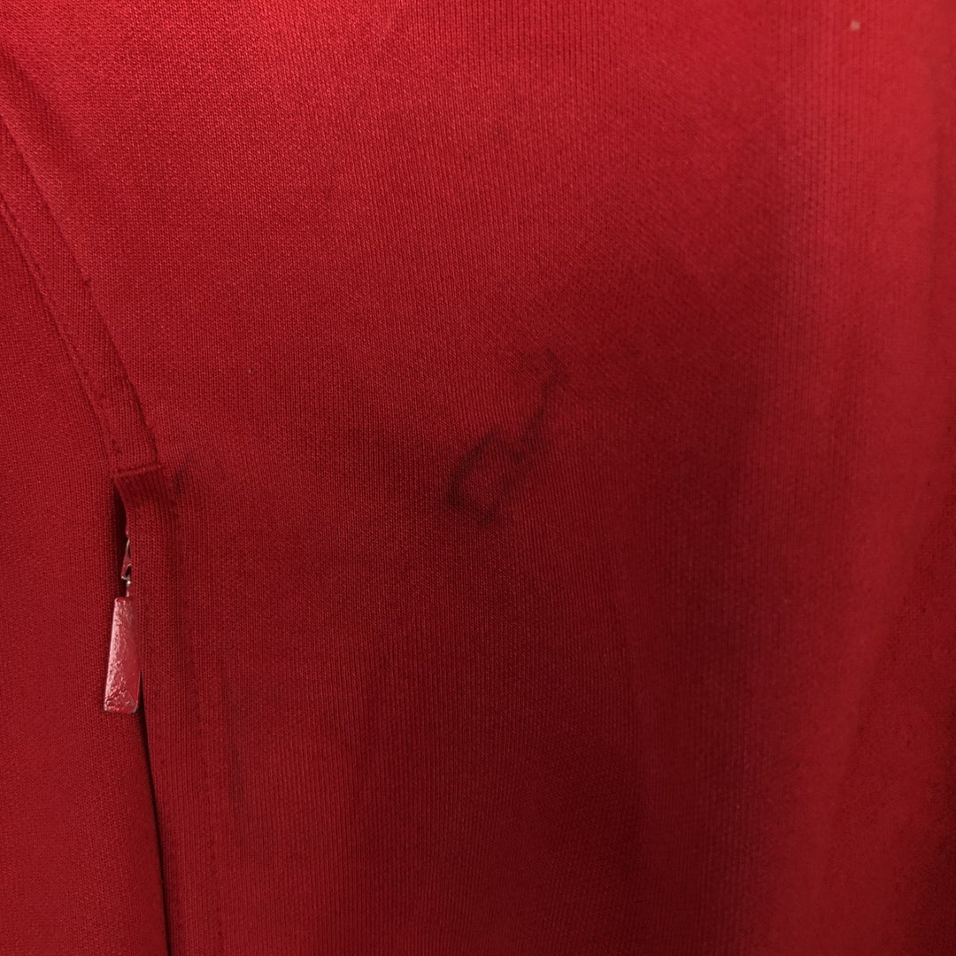 2000'S Adidas Bundesliga Bayern Munich CLIMALITE Jersey Track Jacket, Men's Size Medium polyester red type Vintage Second Hand