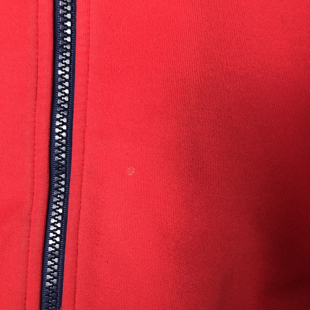 2000'S Adidas Bundesliga Bayern Munich CLIMALITE Jersey Track Jacket, Men's Size Medium polyester red type Vintage Second Hand