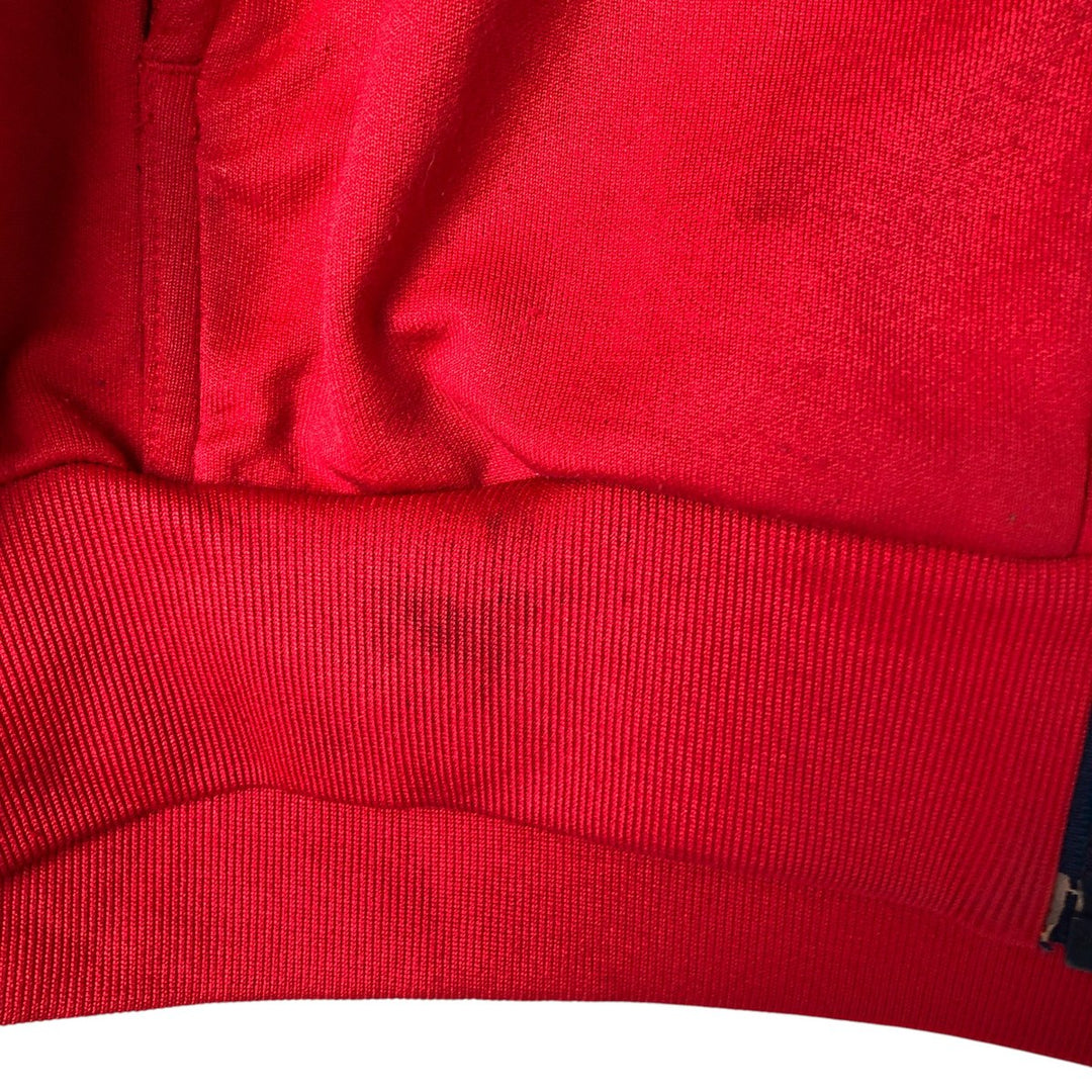 2000'S Adidas Bundesliga Bayern Munich CLIMALITE Jersey Track Jacket, Men's Size Medium polyester red type Vintage Second Hand