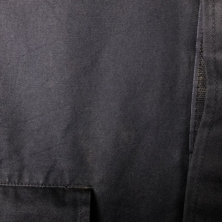 Vintage hooded military field jacket, size 53, equivalent to men's XL cotton navy blue type Vintage Second Hand