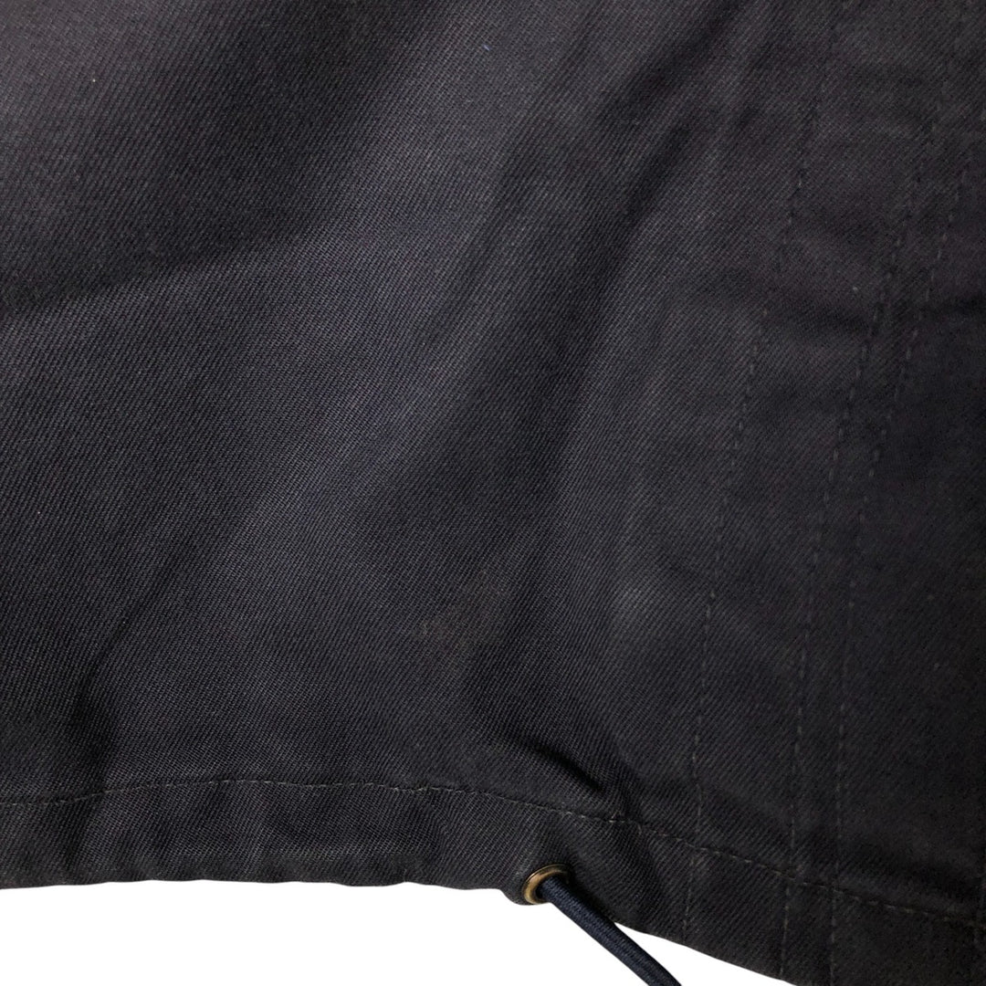 Vintage hooded military field jacket, size 53, equivalent to men's XL cotton navy blue type Vintage Second Hand