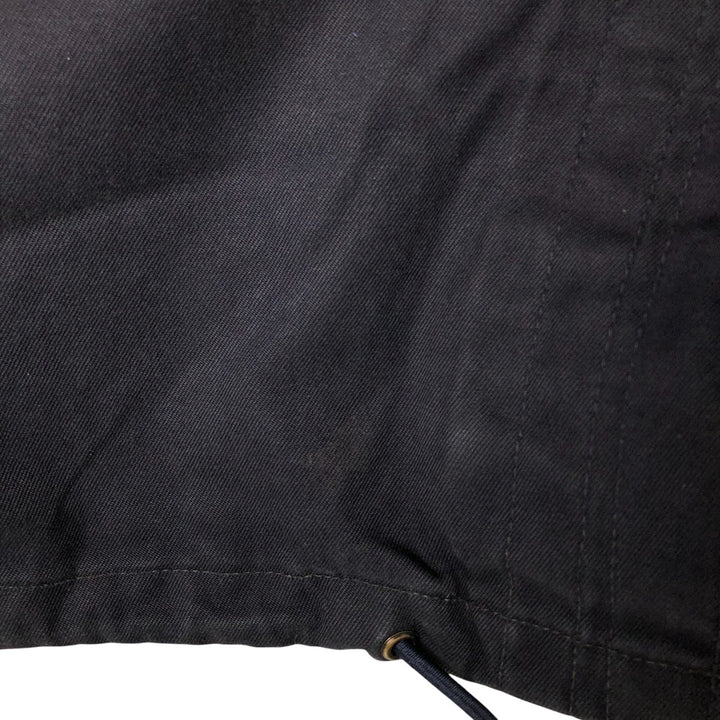 Vintage hooded military field jacket, size 53, equivalent to men's XL cotton navy blue type Vintage Second Hand