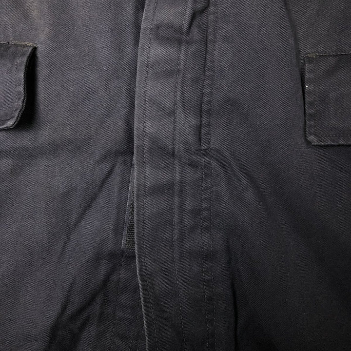 Vintage hooded military field jacket, size 53, equivalent to men's XL cotton navy blue type Vintage Second Hand