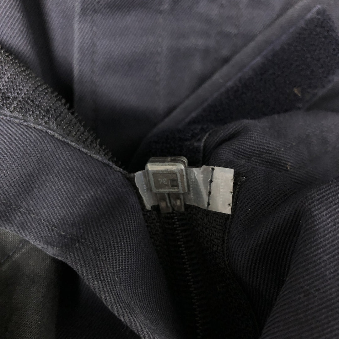 Vintage hooded military field jacket, size 53, equivalent to men's XL cotton navy blue type Vintage Second Hand