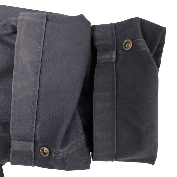 Vintage hooded military field jacket, size 53, equivalent to men's XL cotton navy blue type Vintage Second Hand