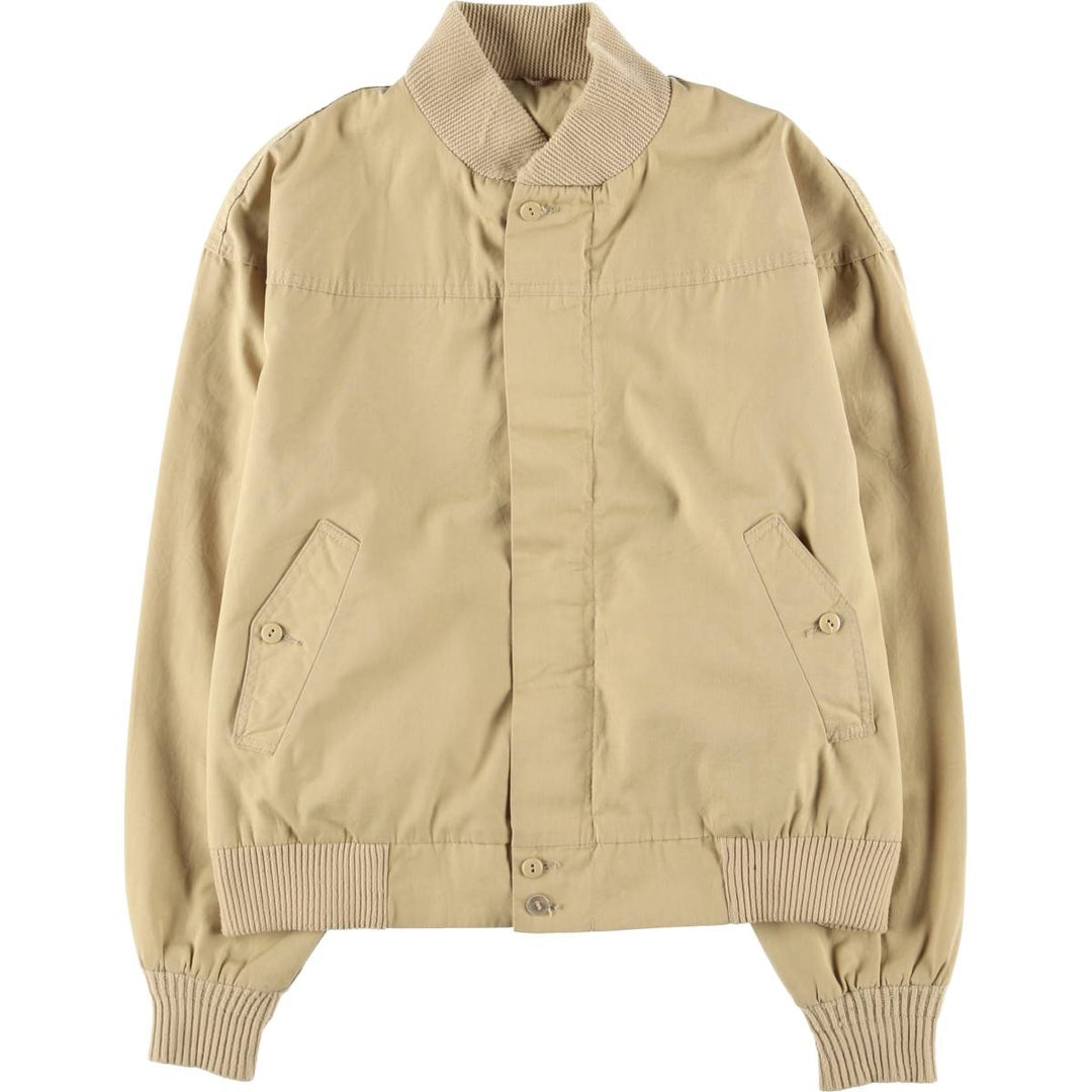 70s~80'S JCPenney Derby Jacket, Cup Shoulder Jacket, Men's Size L, Vintage unclear Beige type Vintage Second Hand