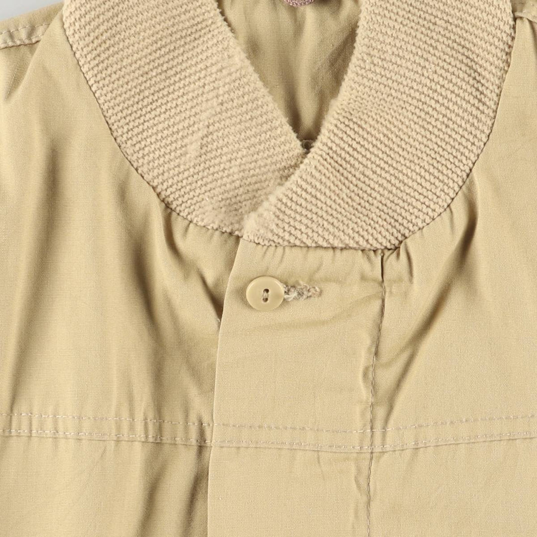 70s~80'S JCPenney Derby Jacket, Cup Shoulder Jacket, Men's Size L, Vintage unclear Beige type Vintage Second Hand