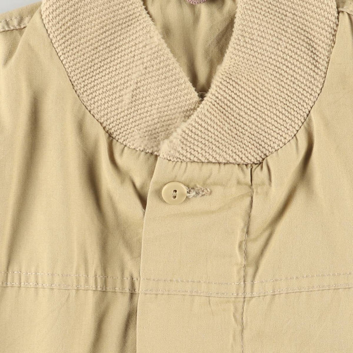 70s~80'S JCPenney Derby Jacket, Cup Shoulder Jacket, Men's Size L, Vintage unclear Beige type Vintage Second Hand