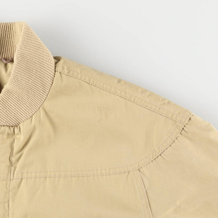 70s~80'S JCPenney Derby Jacket, Cup Shoulder Jacket, Men's Size L, Vintage unclear Beige type Vintage Second Hand