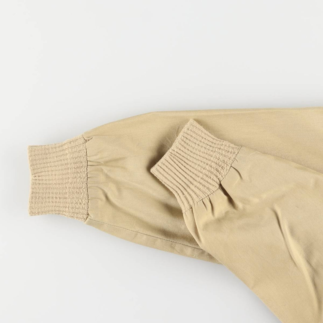 70s~80'S JCPenney Derby Jacket, Cup Shoulder Jacket, Men's Size L, Vintage unclear Beige type Vintage Second Hand