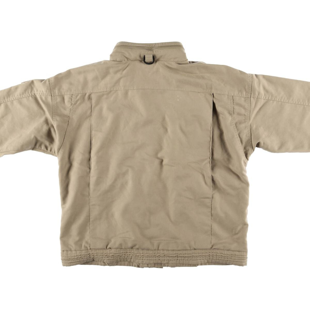 80'S RED HEAD Stand Collar Fishing Jacket Men's XL Vintage unclear Beige type Vintage Second Hand