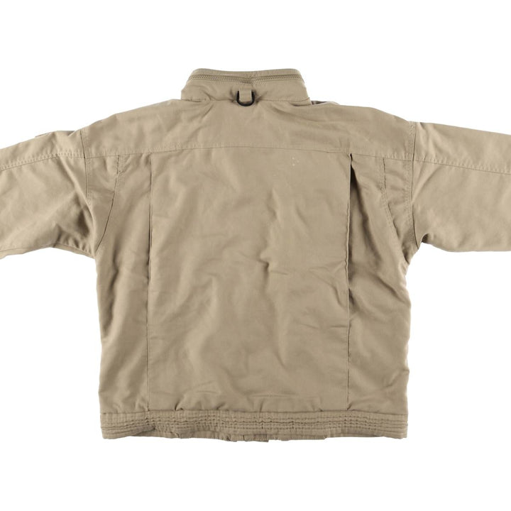 80'S RED HEAD Stand Collar Fishing Jacket Men's XL Vintage unclear Beige type Vintage Second Hand