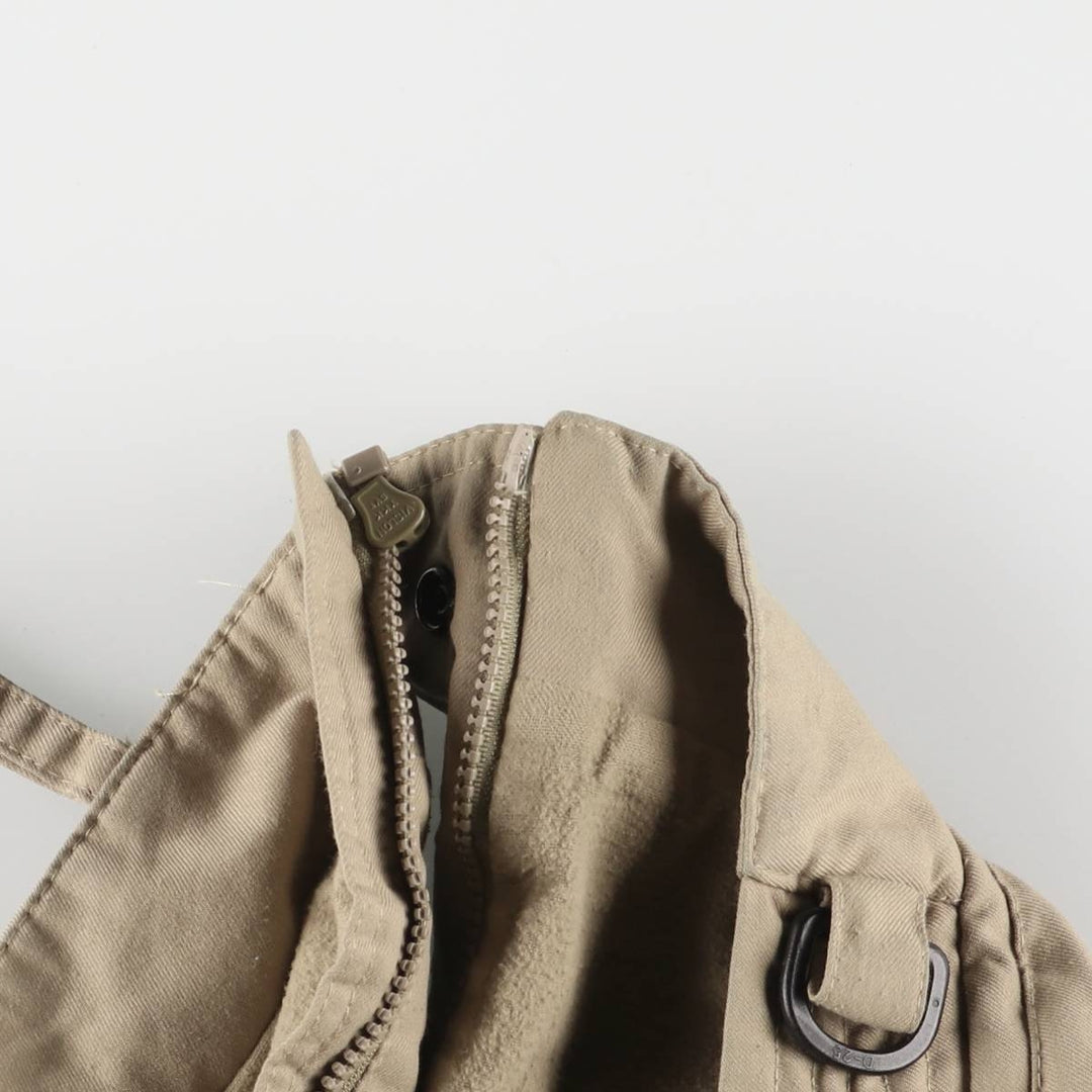 80'S RED HEAD Stand Collar Fishing Jacket Men's XL Vintage unclear Beige type Vintage Second Hand