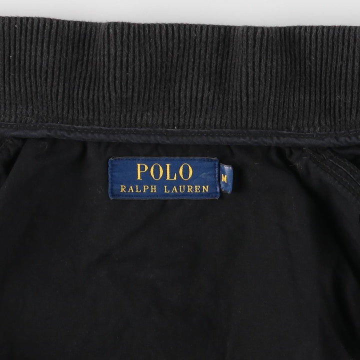 Ralph Lauren POLO RALPH LAUREN Cotton Blouson Men's M cotton black type Vintage Second Hand
