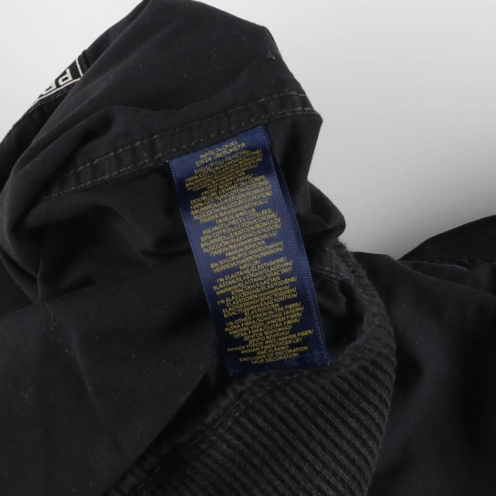 Ralph Lauren POLO RALPH LAUREN Cotton Blouson Men's M cotton black type Vintage Second Hand