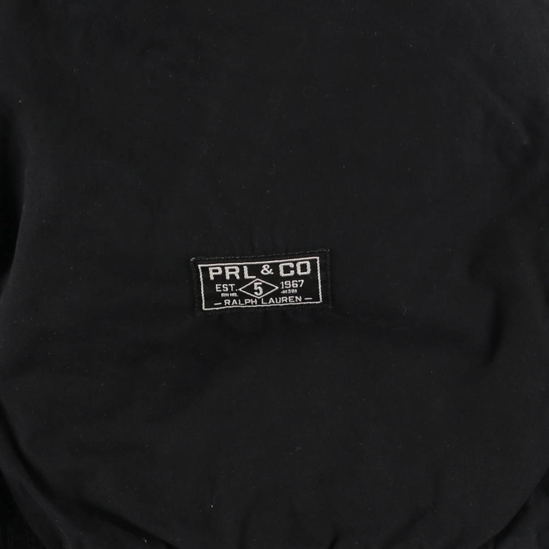 Ralph Lauren POLO RALPH LAUREN Cotton Blouson Men's M cotton black type Vintage Second Hand