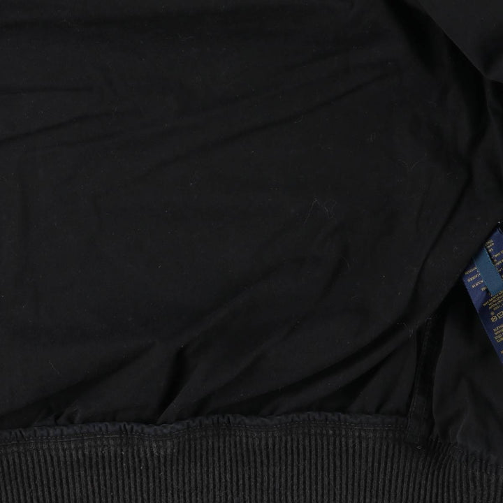 Ralph Lauren POLO RALPH LAUREN Cotton Blouson Men's M cotton black type Vintage Second Hand