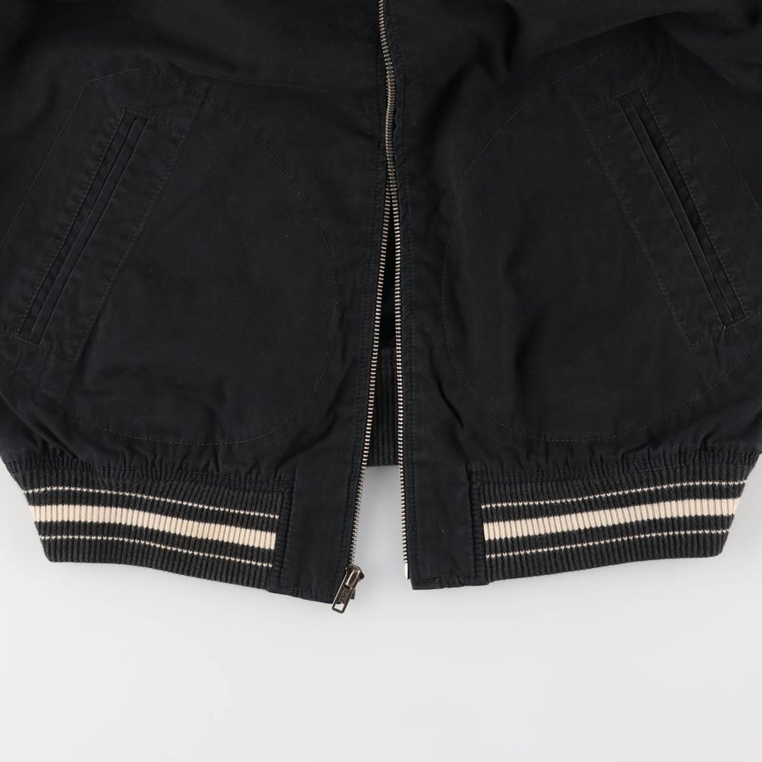 Ralph Lauren POLO RALPH LAUREN Cotton Blouson Men's M cotton black type Vintage Second Hand