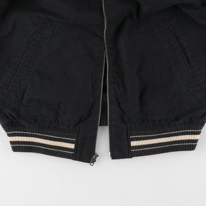 Ralph Lauren POLO RALPH LAUREN Cotton Blouson Men's M cotton black type Vintage Second Hand