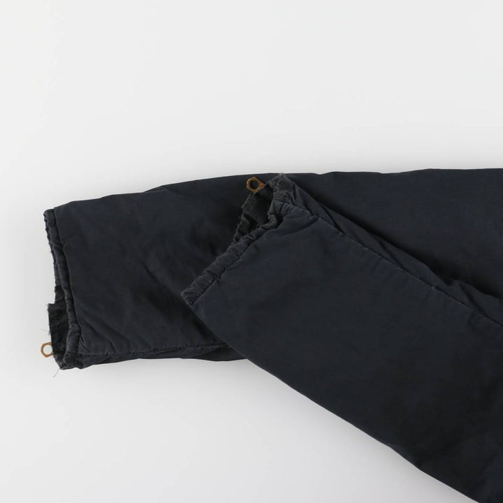 Ralph Lauren POLO JEANS COMPANY Stars and Stripes Pattern Stand Collar Cotton Jacket Riders Jacket Men's M Size cotton black type Vintage Second Hand