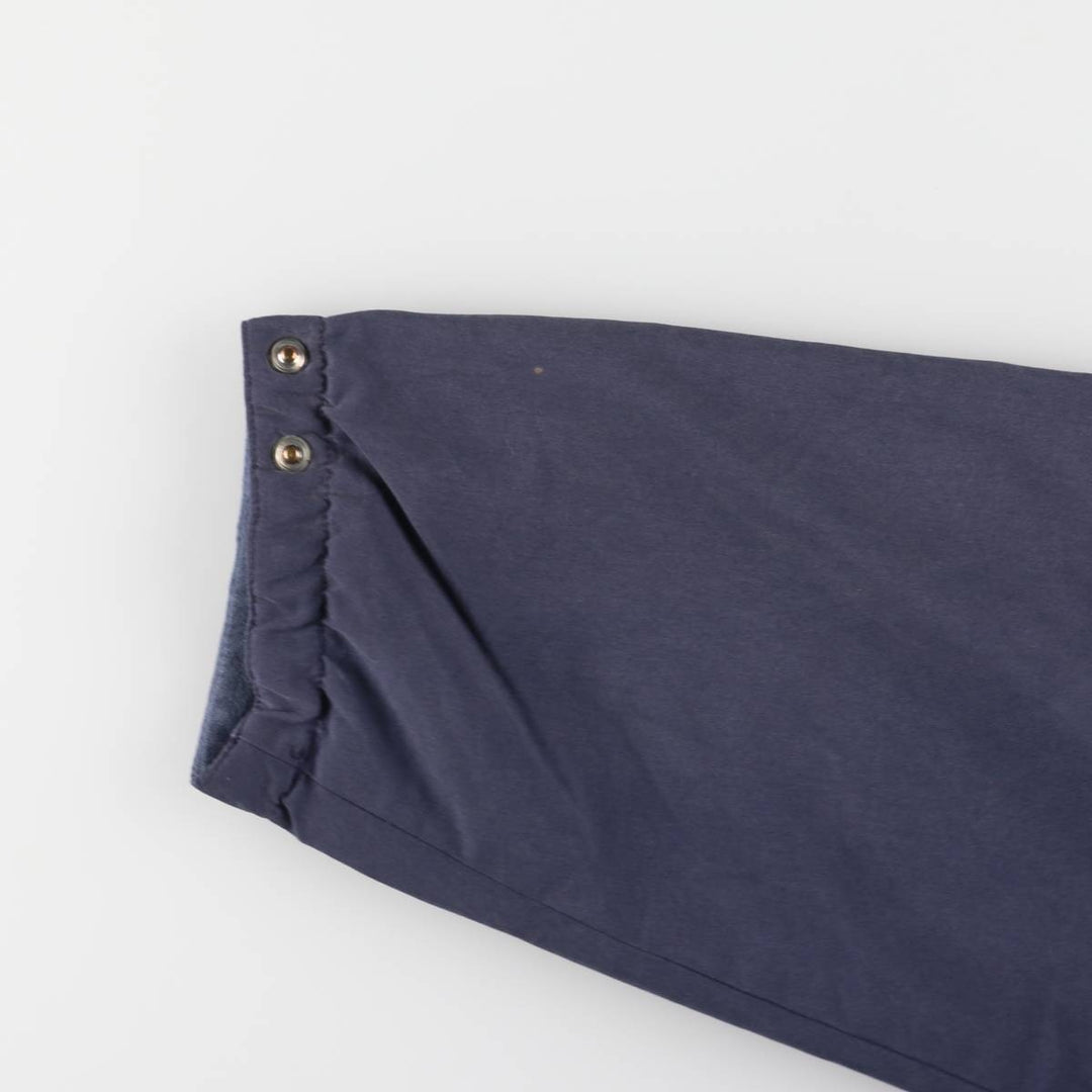 90'S Levi's Back Print Hooded Half Zip Jacket Men's XL Vintage unclear navy blue type Vintage Second Hand