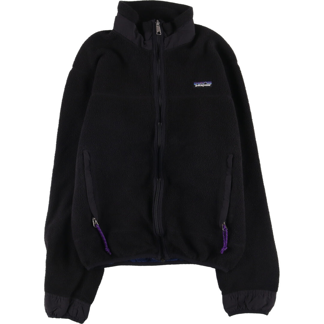 90'S Patagonia Partial Eclipse Jacket (23090SP97), Made in USA, Women's Size Small, Vintage unclear black type Vintage Second Hand