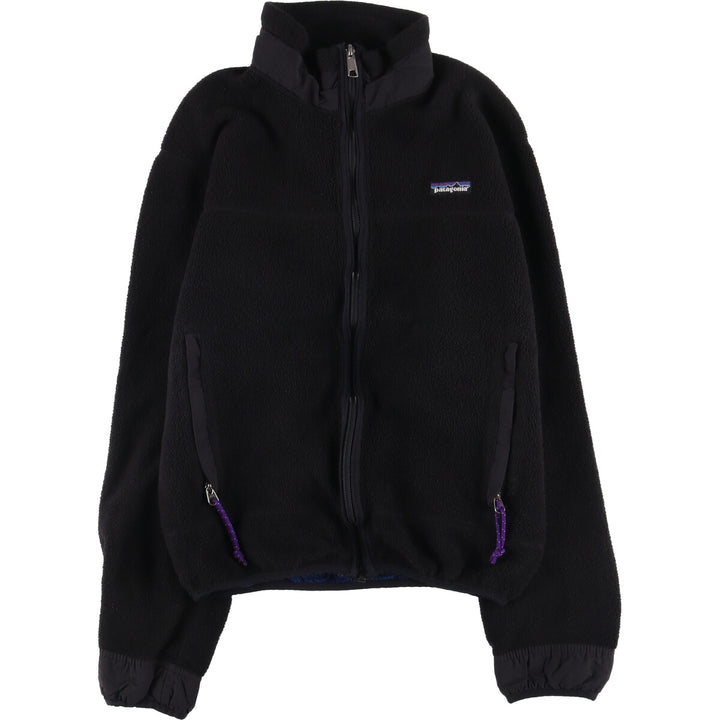 90'S Patagonia Partial Eclipse Jacket (23090SP97), Made in USA, Women's Size Small, Vintage unclear black type Vintage Second Hand