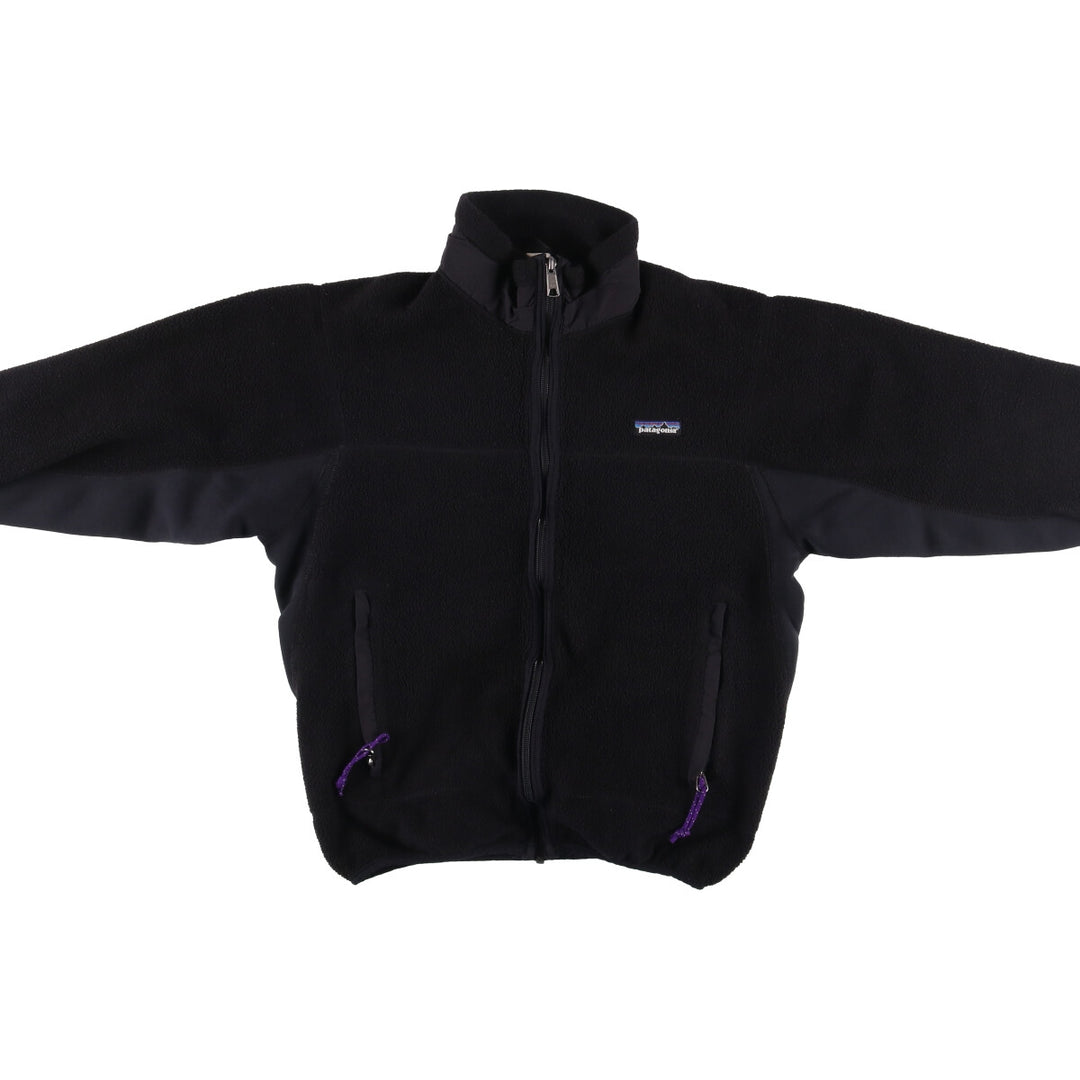90'S Patagonia Partial Eclipse Jacket (23090SP97), Made in USA, Women's Size Small, Vintage unclear black type Vintage Second Hand