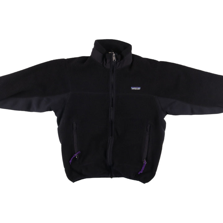 90'S Patagonia Partial Eclipse Jacket (23090SP97), Made in USA, Women's Size Small, Vintage unclear black type Vintage Second Hand