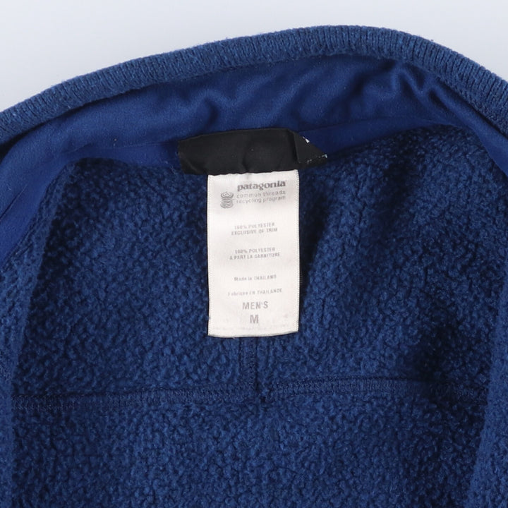 2000'S Patagonia Better Sweater Jacket 25526F0 Fleece Jacket, Men's Medium polyester blue type Vintage Second Hand