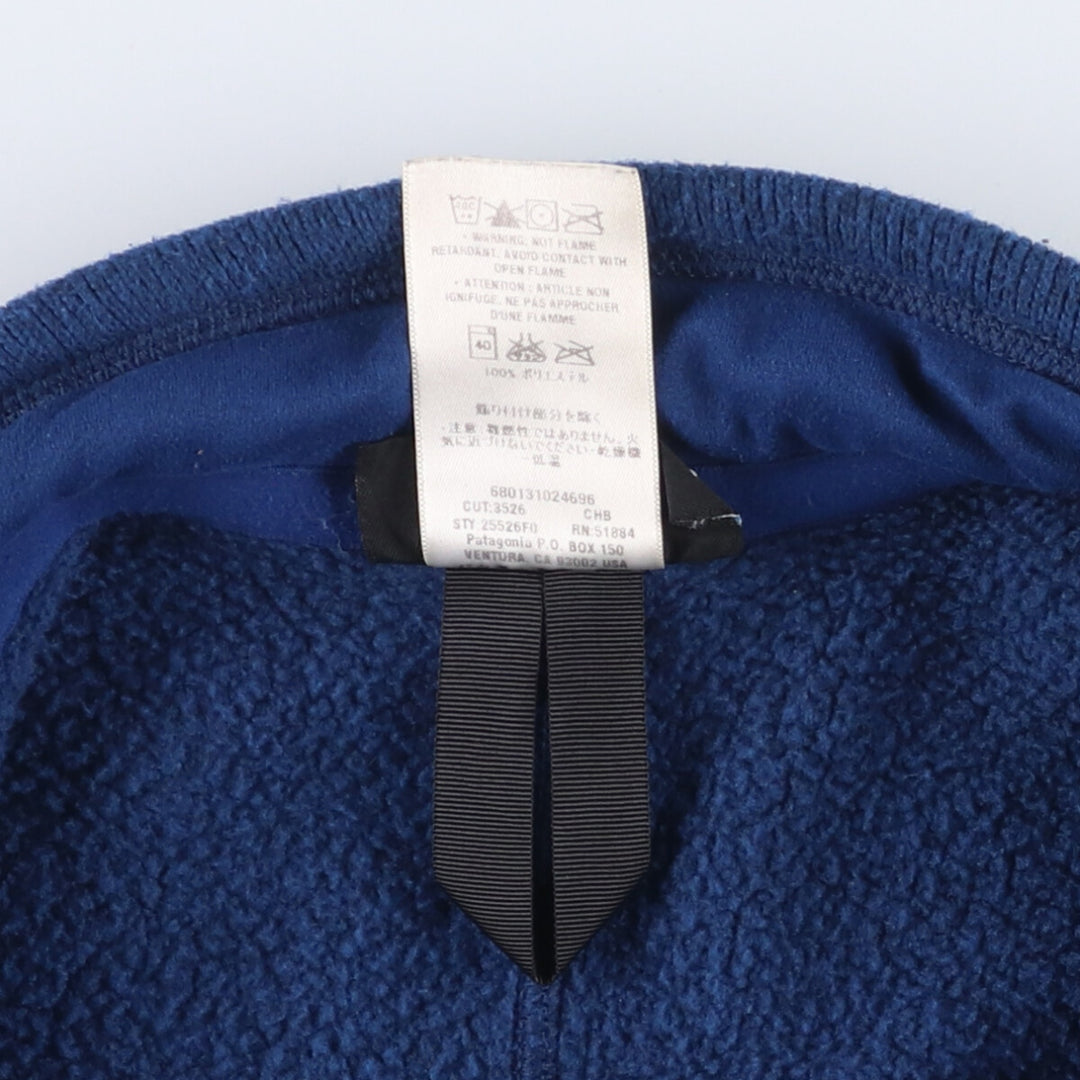 2000'S Patagonia Better Sweater Jacket 25526F0 Fleece Jacket, Men's Medium polyester blue type Vintage Second Hand